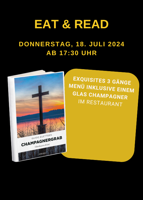Theodor Tutzing Restaurant Bar Event Eat & Read Juli